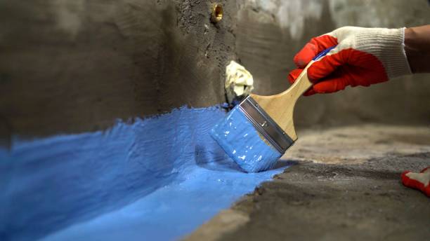SJ Waterproofing Pros commercial waterproofing team near Kewaskum, WI